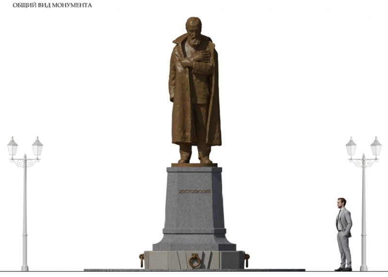 памятник Фёдору Достоевскому в Перми