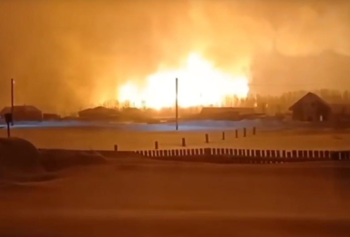 В Пермском крае произошел взрыв на газопроводе