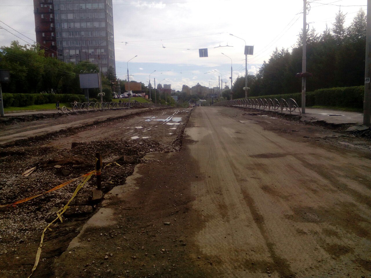 Общий вид на реконструкцию Северной Дамбы Перми