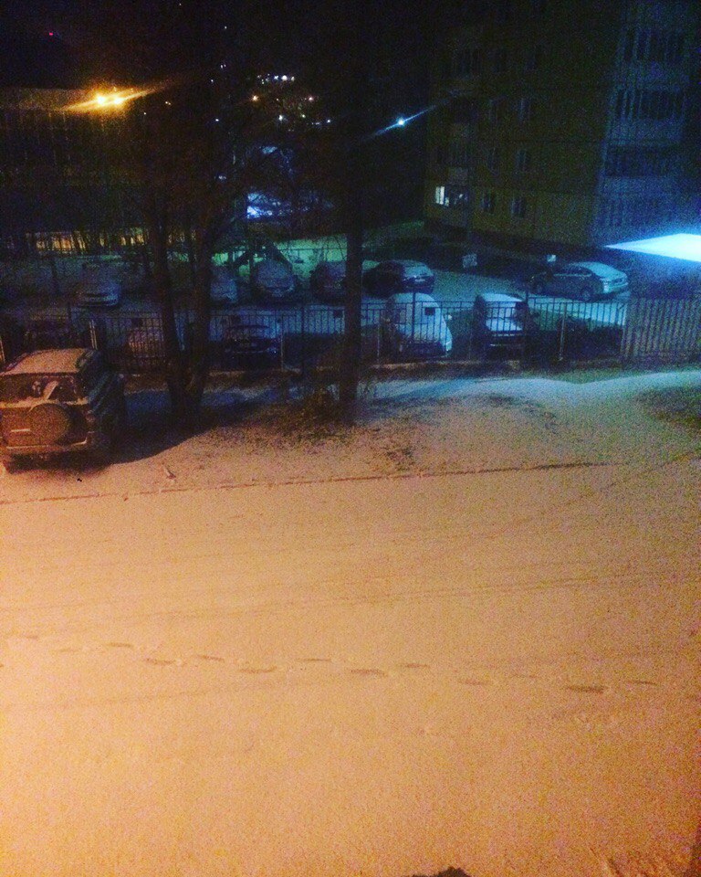 снегопад в Перми